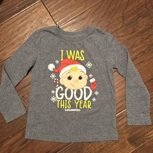 Long Sleeve Christmas Shirt by Jumping Beans. Size 5T